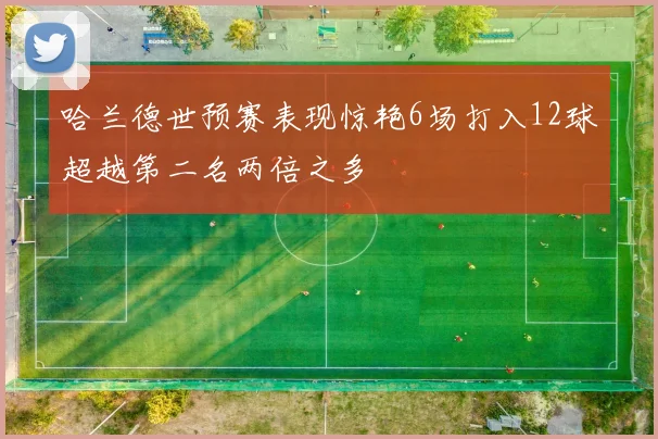 哈兰德世预赛表现惊艳6场打入12球超越第二名两倍之多